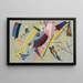 Bez tytułu - Wassily Kandinsky — oprawiony obraz na ścianie
