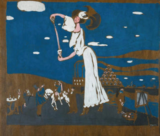 Wassily Kandinsky - Sketch For A Poster For A French Brewery.webp