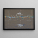 Les Navires - Wassily Kandinsky — oprawiony obraz na ścianie