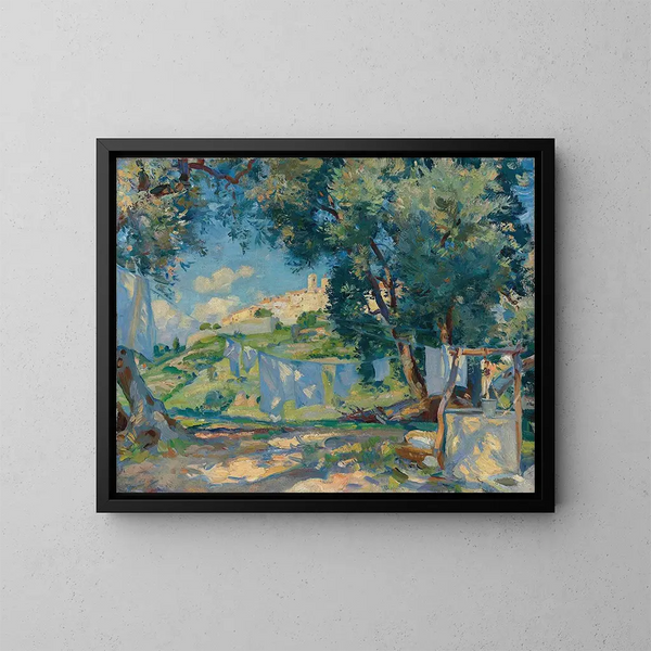 Lekki powiew w Prowansji - Wilfrid Gabriel de Glehn — oprawiony obraz na ścianie