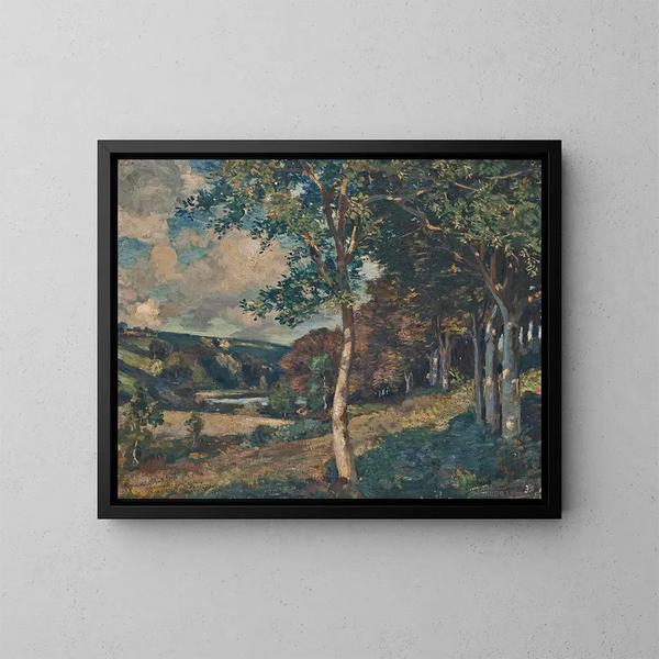 Bretanii, Francja - Wilfrid Gabriel de Glehn — oprawiony obraz na ścianie