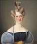 Marie Raffenberg, la fiancée des artistes - Wilhelm Bendz — widok dzieła