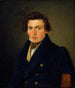 Portret młodego mężczyzny - Wilhelm Bendz — widok dzieła