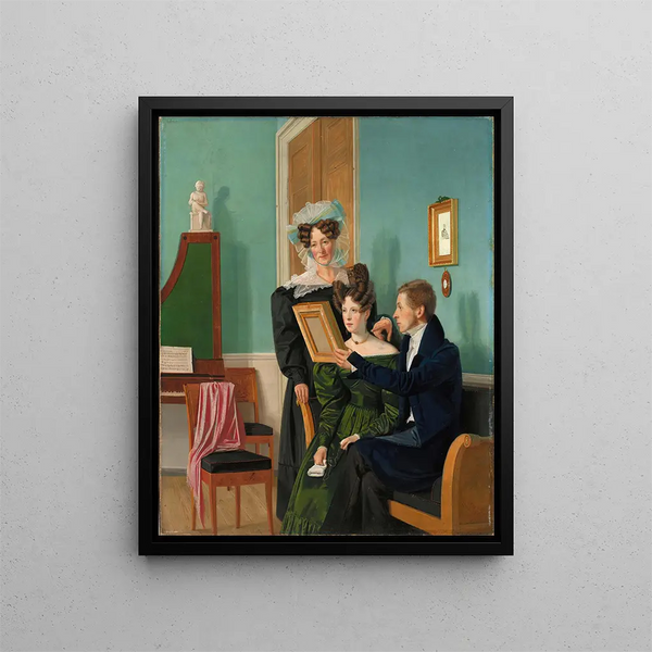 Wilhelm Bendz - The Raffenberg Family.webp