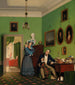 La famille Waagepetersen - Wilhelm Bendz — widok dzieła