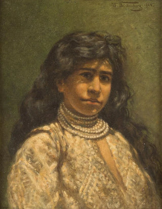 Wilhelm Friedenberg - Portrait of a young girl.webp