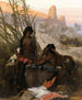 Myśliwi nubijscy - Wilhelm Gentz — widok dzieła