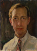 autoportret - Wilhelm Hempfing — widok dzieła