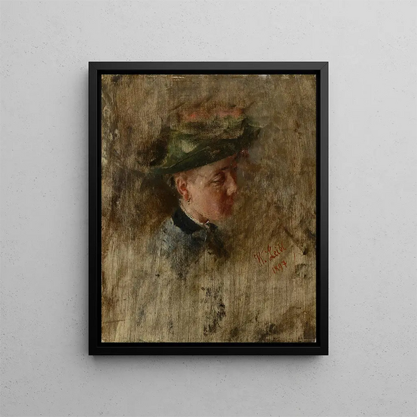Wilhelm Leibl - Mdchenkopf.webp