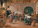 Taniec w Osterii - Wilhelm Marstrand — widok dzieła