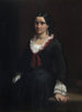 Portret Pani Vilhelmine Ville Hage, później Pani Heise 1838-1912 - Wilhelm Marstrand — widok dzieła