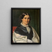 Portret pani Vilhelmine Heise z domu Hage 1838-1912 - Wilhelm Marstrand — oprawiony obraz na ścianie