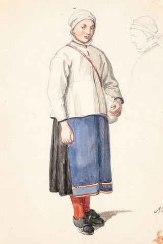 Wilhelm Marstrand - Stende svensk bondepige.webp