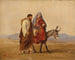 La Sainte Famille en fuite, esquisse - Wilhelm Marstrand — widok dzieła