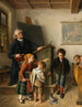 La cruche cassée - Wilhelm Schütze — widok dzieła