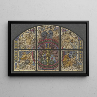 Wilhelm Ss - Saint Michael with the dragon and other scenes.webp