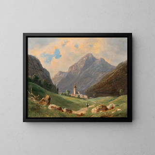 Wilhelm Steinfeld - A View of Tyrol.webp