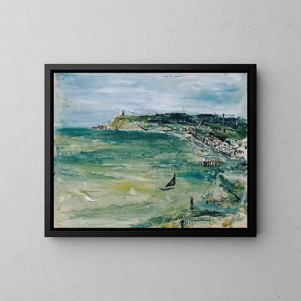 Le Havre - Wilhelm Thöny — oprawiony obraz na ścianie