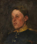 Nikolaus Trübner w roli smoka - Wilhelm Trübner — widok dzieła
