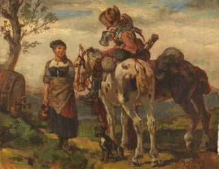 Wilhelm von Diez - Der Satteltrunk.webp