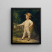 Le Petit Fermier Le Petit Chasseur - Wilhelm von Kaulbach — oprawiony obraz na ścianie