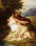 Pod lipami - Wilhelm von Kaulbach — widok dzieła
