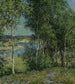 Rodzina brzóz - Willard Leroy Metcalf — widok dzieła