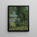 Rodzina brzóz - Willard Leroy Metcalf — oprawiony obraz na ścianie