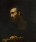 Stary mężczyzna z książką - Willem Drost — widok dzieła