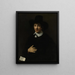 Portret mężczyzny - Willem Drost — oprawiony obraz na ścianie