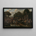 Alegoria na temat dobrobytu holenderskiego połowu ryb po drugiej wojnie anglo-holenderskiej 1665-67 - Willem Eversdijck — oprawiony obraz na ścianie