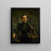 autoportrait w mundurze fusilierów - Willem Jodocus Mattheus Engelberts — oprawiony obraz na ścianie