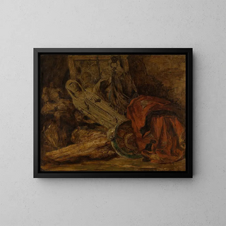 Willem Linnig the Younger - Still Life with Sculpture.webp