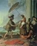 Tezeusz i Ariadna - Willem Strijcker — widok dzieła