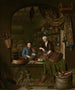 Reprodukcja obrazu Une épicerie - Willem van Mieris