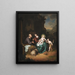 La Sainte Famille et Saint Jean-Baptiste - Willem van Mieris — oprawiony obraz na ścianie