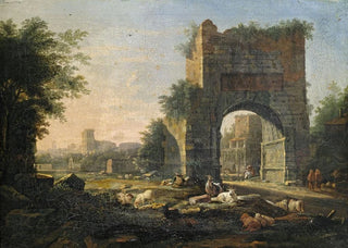 Willem van Bemmel - Rmische Abendstimmung.webp