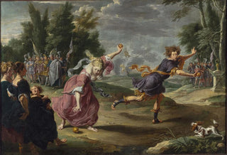 Willem van Herp - Atalanta and Hippomenes Ovid Metamorphoses X 560707.webp