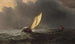 Przed burzą - Willem van de Velde młodszy — widok dzieła
