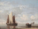 Spokojne morze - Willem van de Velde młodszy — widok dzieła