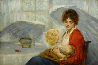 William A Breakspeare - The Guardian Angel.webp