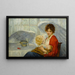 L'ange gardien - William A Breakspeare — oprawiony obraz na ścianie