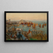 La flotte dans le port de St Ives - William Banks Fortescue — oprawiony obraz na ścianie