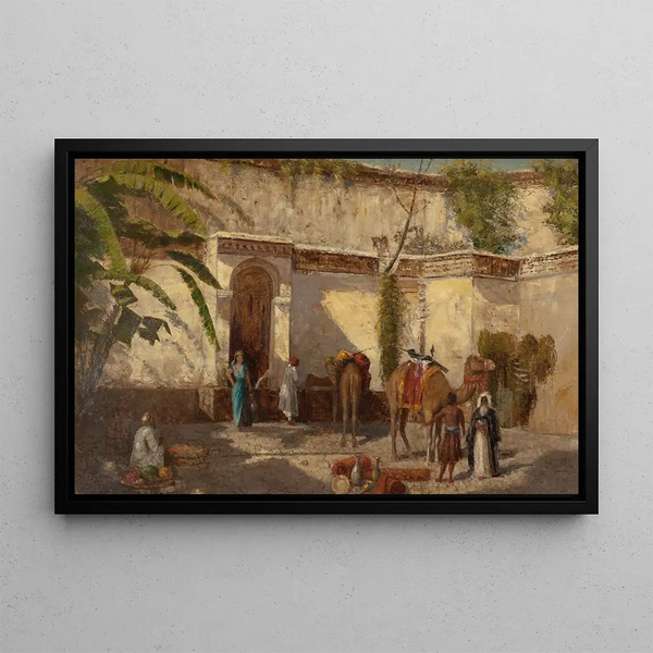 William Birdsall Gifford - Arab Street Scene.webp