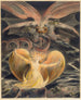 Le Grand Dragon Rouge et la Femme vêtue de Soleil - William Blake — widok dzieła