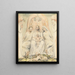 La Sainte Famille également connu sous le nom de Christ dans le giron de la Vérité - William Blake — oprawiony obraz na ścianie