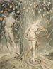 La tentation et la chute d'Ève - William Blake — widok dzieła