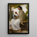 Bacchante - William Bouguereau — oprawiony obraz na ścianie