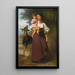 Pożądanie - William Bouguereau — oprawiony obraz na ścianie