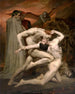 Dante i Wergiliusz w piekle - William Bouguereau — widok dzieła